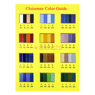 Catálogo de colores